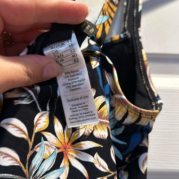 NipTuck Swim Louise Dukes Paradise Ruched One-Piece Swimsuit 10 - Picture 9 of 11